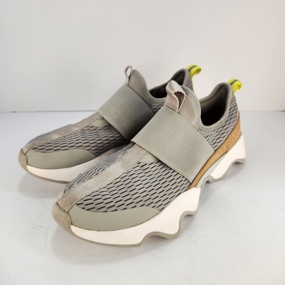 SOREL Kinetic Impact Strap Women's Size 9 Gray Slip On Sneakers Athletic Shoes